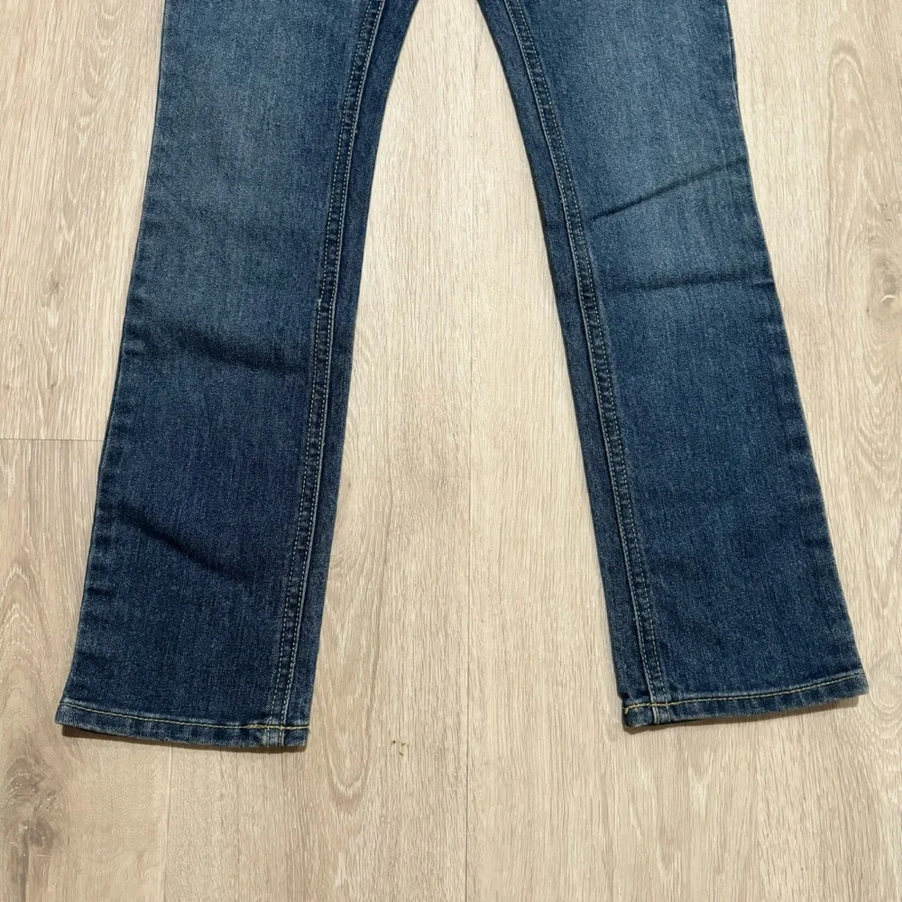 Kids The Children's Place Girls Dark Wash Skinny Stretch Denim Jeans 10/12 L